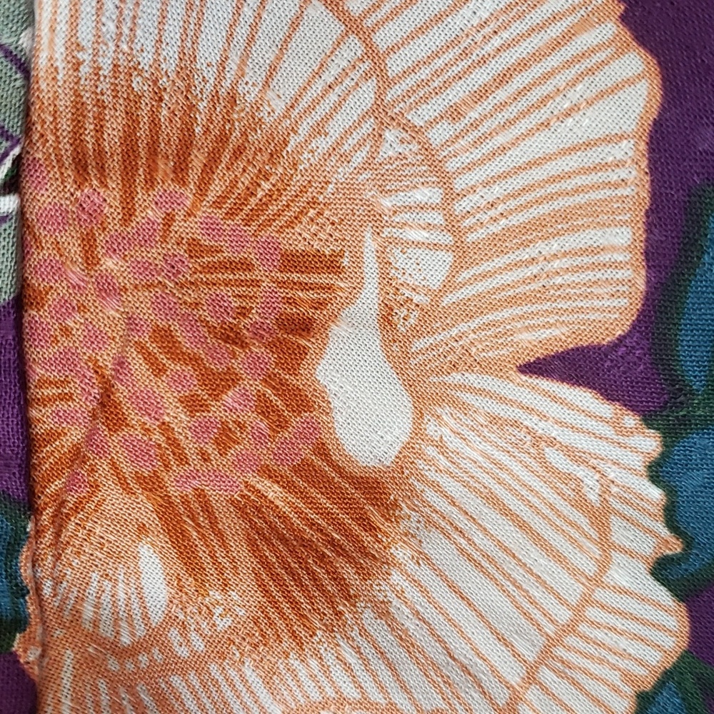 Band of the free floral top